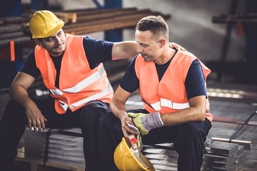 Men working in low-skilled occupations, such as labourers, have a 44 per cent higher risk of suicide than the male national average according to the ONS