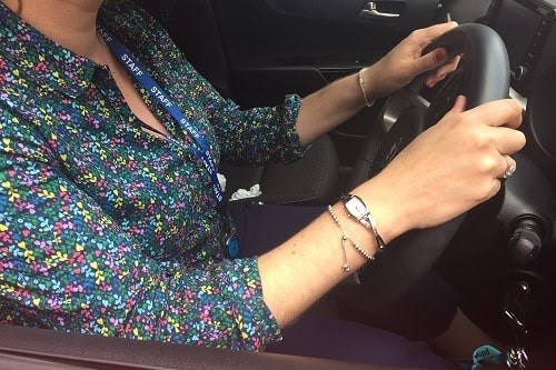 Staff should remove their lanyards when driving to and from work