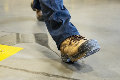 Foot Slipping On Floor Istock 1058343254 Credit Fertnig