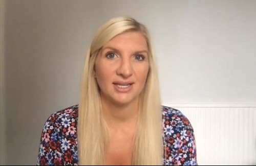 Becky Adlington is an ambassador for the Not A Red Card campaign run by Legal & General