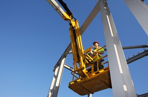 Man on high Platform (IPAF)