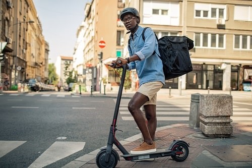 The only e-scooters that are allowed on public roads at present are the ones which are part of rental schemes. Photograph: iStock