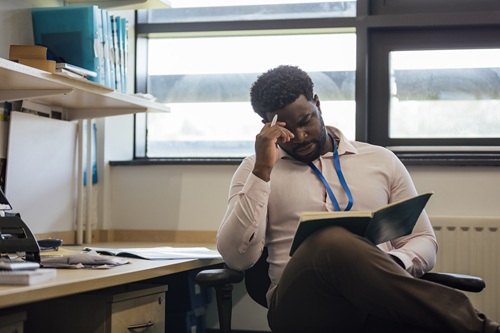 Black Teacher Stressed MED Istock 1461604275 Credit Solstock