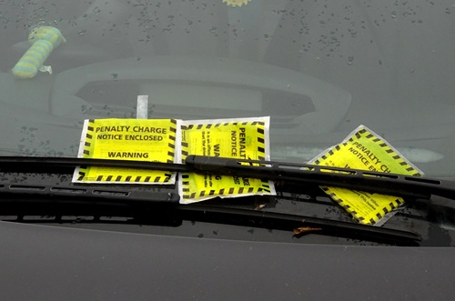 Multiple Parking Tickets On Car By Public Domain Pictures