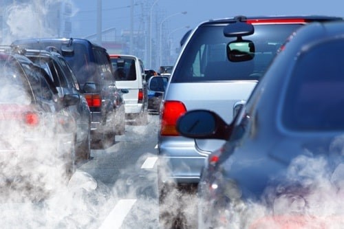 Levels of tiny particulate matter (PM2.5) produced by cars need to fall by 30 per cent in the next decade to meet UN public health standards. Photograph: iStock
